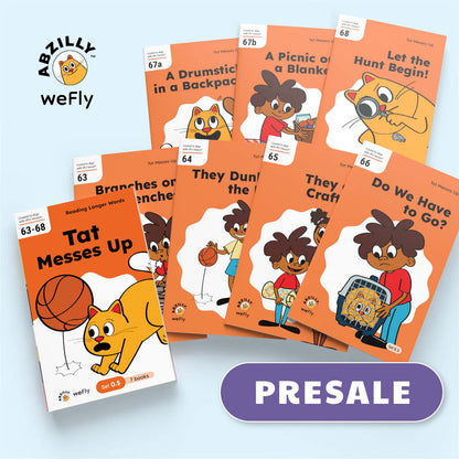weFly Set 0.5 - Reading Longer Words - Tat Messes Up - Presale
