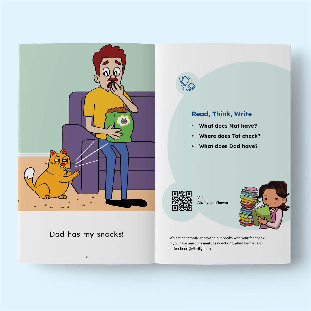 weFly Set 0.5 - Reading Longer Words - Tat Messes Up - Presale