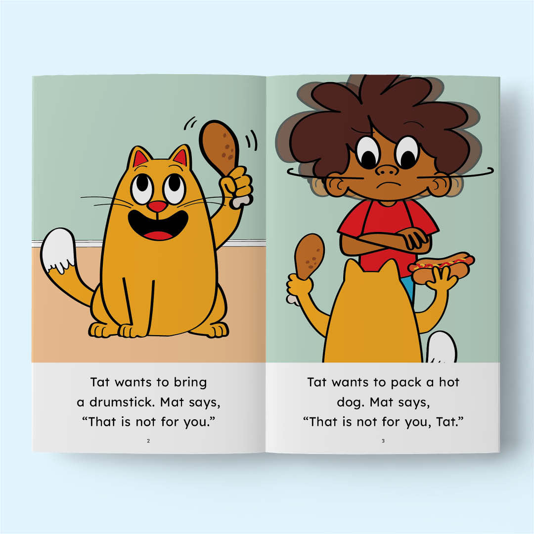 weFly Set 0.5 - Reading Longer Words - Tat Messes Up - Presale