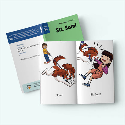 Sam & Pals 1 - Stage 1b - Build - 10 books