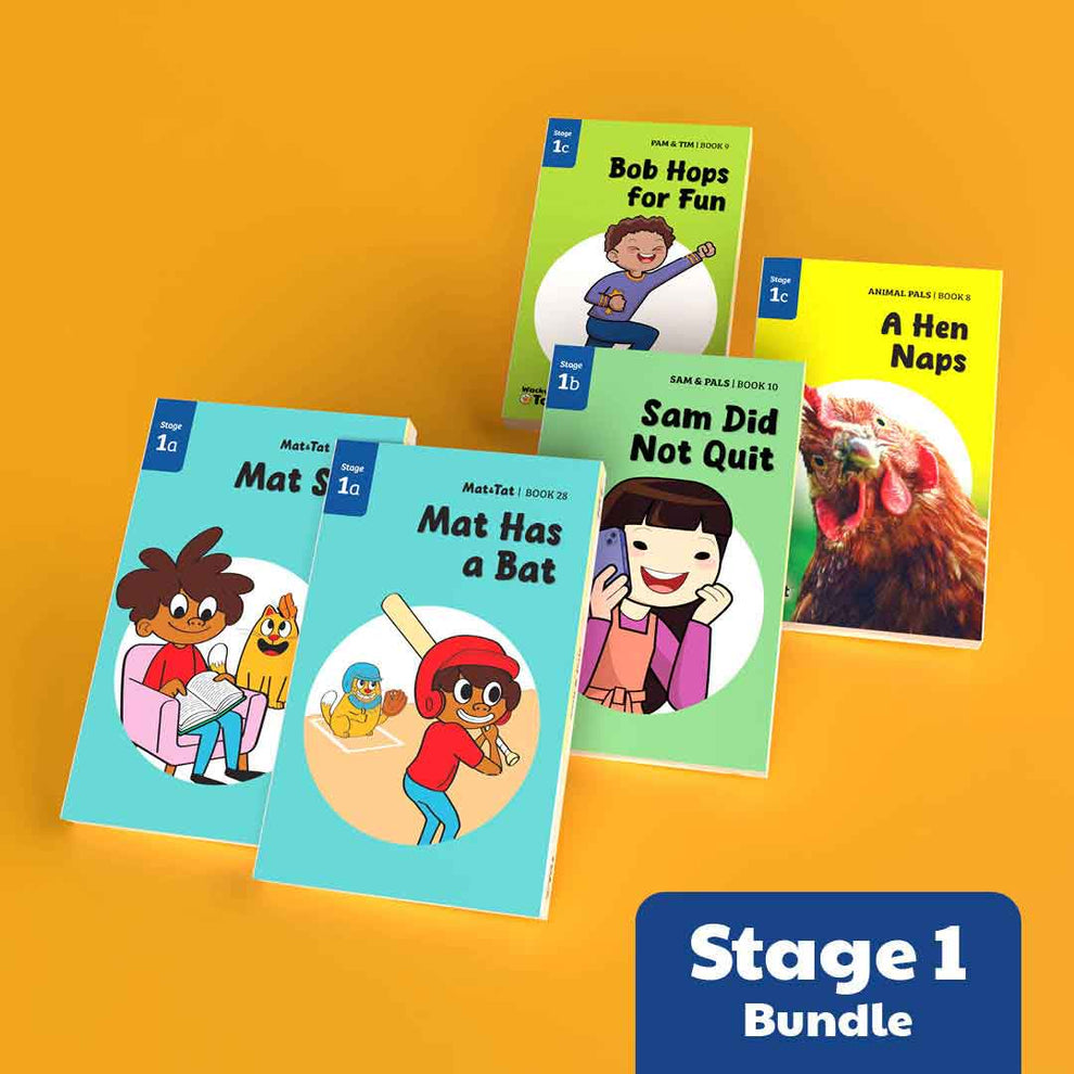 Stage 1 Bundle – 58 Books – Abzilly