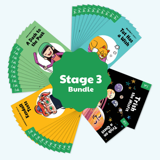 Stage 3 Bundle – 30 Books + 1 Tandem
