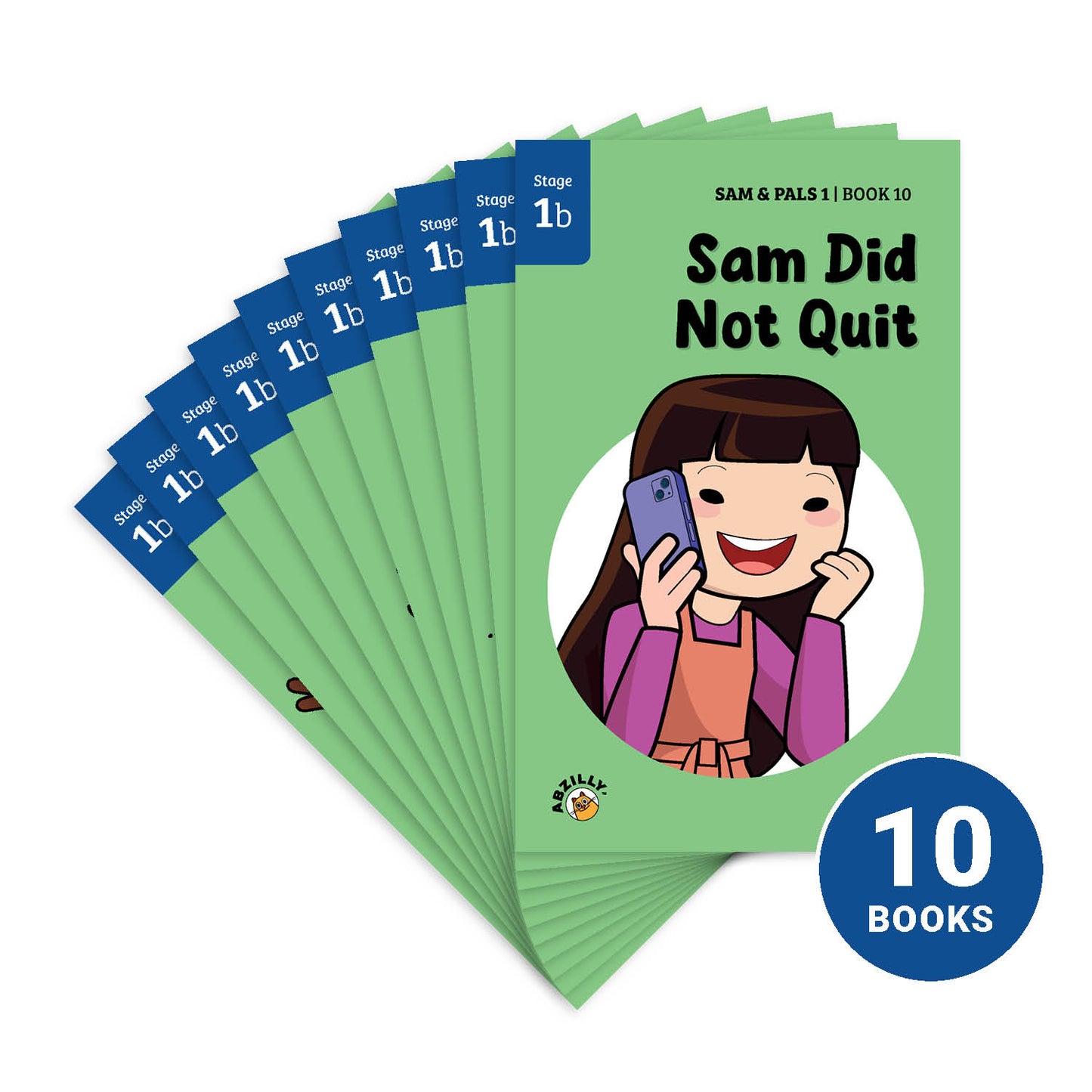 Sam & Pals 1 - Stage 1b - Build - 10 books