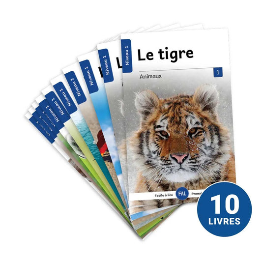 Animaux 1 – Série de 10 livres