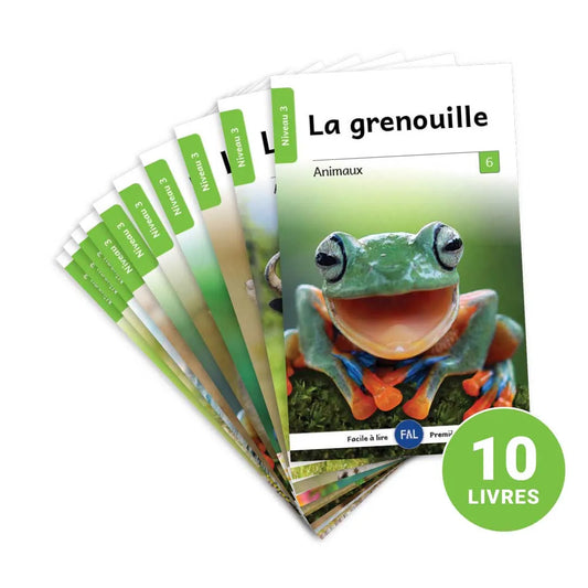 Animaux 3 – Série de 10 livres