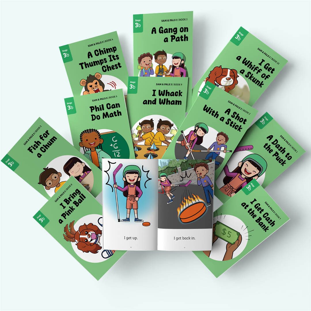 Sam & Pals 3 - Stage 3b - Build - 10 books