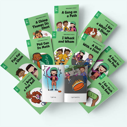 Sam & Pals 3 - Stage 3b - Build - 10 books