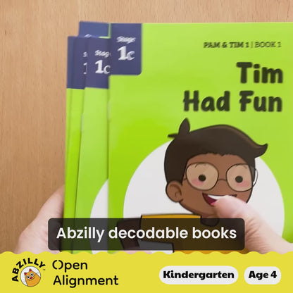 Pam & Tim 1 - Stage 1c - Consolidate - 10 books